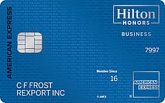 The Hilton Honors American Express Business Card card image
